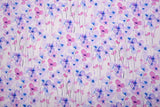 100% Cotton Loom Line+ Watercolor Wildflower Meadow Print Fabric – 500 - G.k Fashion Fabrics