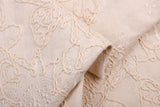 11 oz Natural Cotton Corded Embroidery Bull Denim Fabric, Unbleached Heavyweight Cotton - G.k Fashion Fabrics