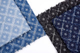 11 oz Washed Denim Jacquard Galaxy Stars Fabric – Combed & Mercerized – 7424 - G.k Fashion Fabrics