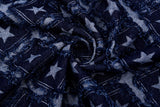 11 oz Washed Denim Jacquard Galaxy Stars Fabric – Combed & Mercerized – 7424 - G.k Fashion Fabrics