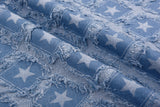 11 oz Washed Denim Jacquard Galaxy Stars Fabric – Combed & Mercerized – 7424 - G.k Fashion Fabrics