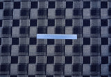 11oz Washed Cotton Denim Checkerboard Jacquard Fabric – Combed & Mercerized - 7428 - G.k Fashion Fabrics