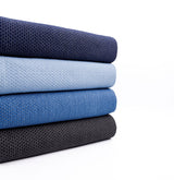 11oz Washed Cotton Denim Dobby Waffle Textured Jacquard Fabric – Combed & Mercerized - 7426 - G.k Fashion Fabrics