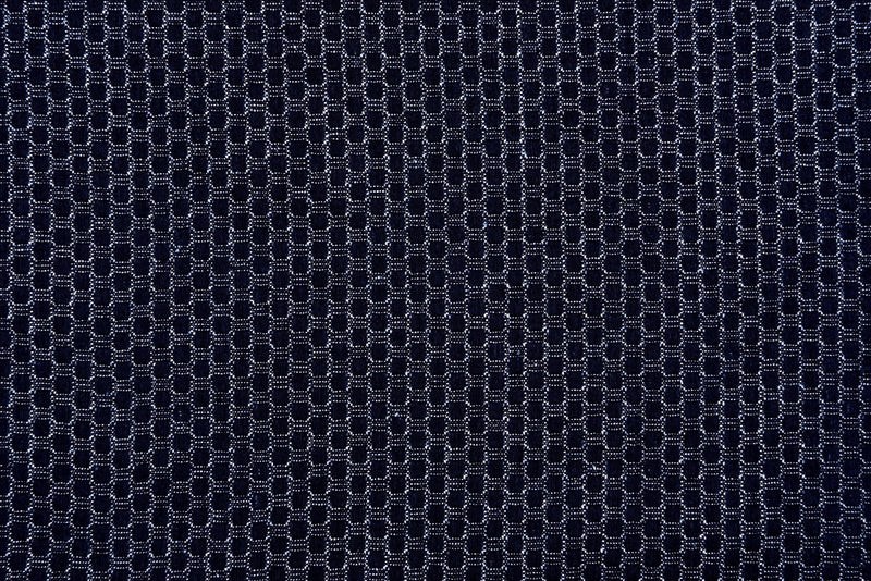 11oz Washed Cotton Denim Dobby Waffle Textured Jacquard Fabric