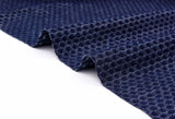 11oz Washed Cotton Denim Dobby Waffle Textured Jacquard Fabric – Combed & Mercerized - 7426 - G.k Fashion Fabrics