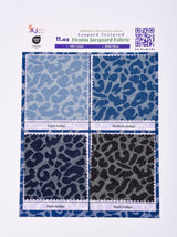 11oz Washed Cotton Denim Safari Textured Jacquard Fabric – Combed & Mercerized - 7427 - G.k Fashion Fabrics