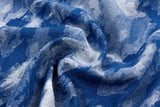 11oz Washed Cotton Denim Thunderstorm Jacquard Fabric – Combed & Mercerized - 7429 - G.k Fashion Fabrics
