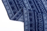 12 oz Washed Denim Jacquard Fabric, Combed & Mercerized Cotton Vintage Bohemian - G.k Fashion Fabrics