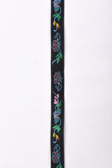 13mm Ethnic Boho Floral Jacquard Woven Webbing Trim - G.k Fashion Fabrics