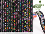 13mm Ethnic Boho Floral Jacquard Woven Webbing Trim - G.k Fashion Fabrics