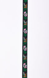 13mm Ethnic Boho Floral Jacquard Woven Webbing Trim - G.k Fashion Fabrics