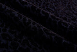 13oz Washed Denim Chenille Leopard Textured Jacquard Fabric - 7937 - G.k Fashion Fabrics