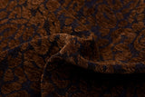 13oz Washed Denim Chenille Leopard Textured Jacquard Fabric - 7937 - G.k Fashion Fabrics