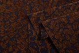 13oz Washed Denim Chenille Leopard Textured Jacquard Fabric - 7937 - G.k Fashion Fabrics