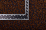 13oz Washed Denim Chenille Leopard Textured Jacquard Fabric - 7937 - G.k Fashion Fabrics