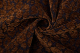 13oz Washed Denim Chenille Leopard Textured Jacquard Fabric - 7937 - G.k Fashion Fabrics