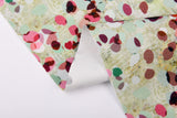 21W Cotton Spandex Corduroy Printed – Abstract Dot Pattern Fabric - 319 - G.k Fashion Fabrics