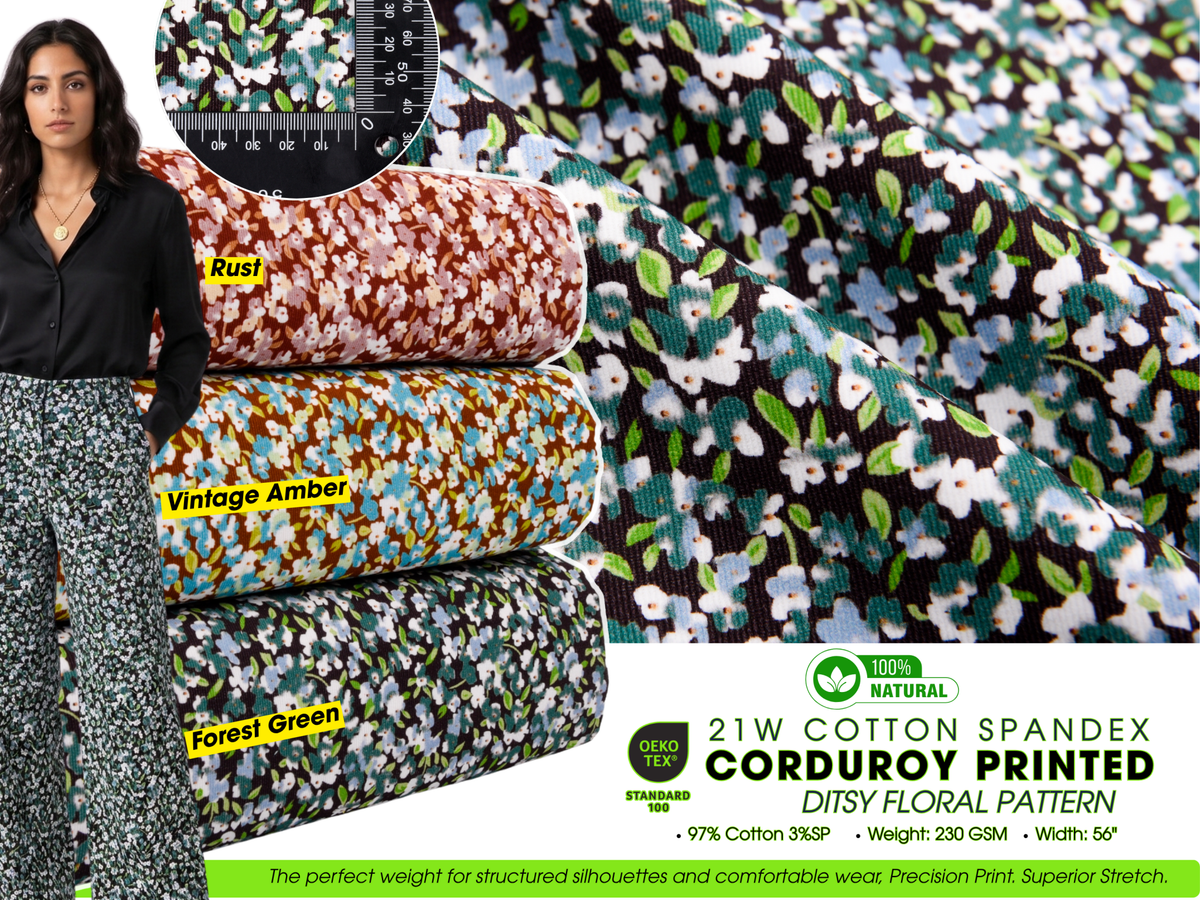 Tissu en velours côtelé – G.k Fashion Fabrics