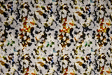 21W Cotton Spandex Corduroy Printed – Painterly Abstract Pattern Fabric - 318 - G.k Fashion Fabrics