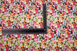 23 Momme Stretch Bamboo Silk Blend Fabric – Artistic Terrazzo Abstract Print - 7247 - G.k Fashion Fabrics