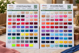 3 Zipper Swatch Cards - G.k Fashion Fabrics