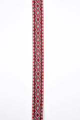 32mm Ethnic Boho Jacquard Woven Webbing Trim - G.k Fashion Fabrics