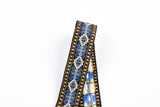 32mm Ethnic Boho Jacquard Woven Webbing Trim - G.k Fashion Fabrics