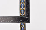 32mm Ethnic Boho Jacquard Woven Webbing Trim - G.k Fashion Fabrics