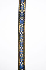 32mm Ethnic Boho Jacquard Woven Webbing Trim - G.k Fashion Fabrics