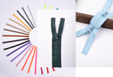 #5 Resin Zipper - 24" (60 cm) – Single Puller Open End, 30" (75 cm) – Dual Puller Two-Way Separating, 36" (90 cm) – Dual Puller Two-Way Separating