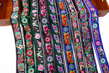 50mm Heritage Folk Floral Jacquard Waistband Webbing - G.k Fashion Fabrics