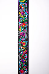 50mm Heritage Folk Floral Jacquard Waistband Webbing - G.k Fashion Fabrics