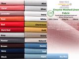7oz Enzyme washed linen Fabric GK - 6523 - G.k Fashion Fabrics