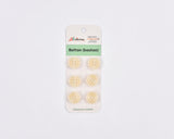 Contrast Stitch Resin Buttons - #33