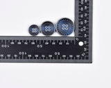 Contrast Stitch Resin Buttons - #33