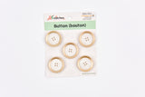 Iridescent Pearl Swirl Buttons- #38