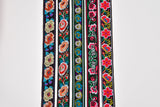 35 mm Ethnic Floral  Woven Webbing Trim