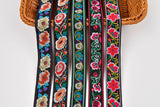 35 mm Ethnic Floral  Woven Webbing Trim
