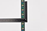 35 mm Ethnic Floral  Woven Webbing Trim