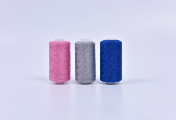 100 % Polyester Sewing Threads  500 m, Single threads