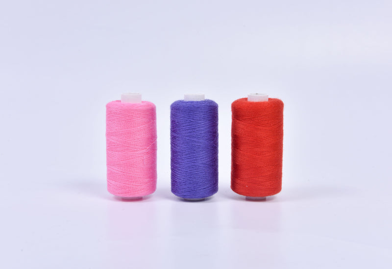 100 % Polyester Sewing Threads  500 m, Single threads