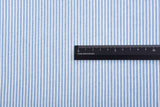 8oz Anthracite Stripe Washed Denim Fabric - G.k Fashion Fabrics