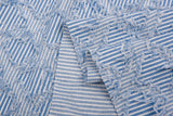 9oz Washed Frayed Anthracite Denim Jacquard Fabric – Combed & Mercerized - 7436 - G.k Fashion Fabrics