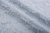 9oz Washed Frayed Anthracite Denim Jacquard Fabric – Combed & Mercerized - 7436 - G.k Fashion Fabrics