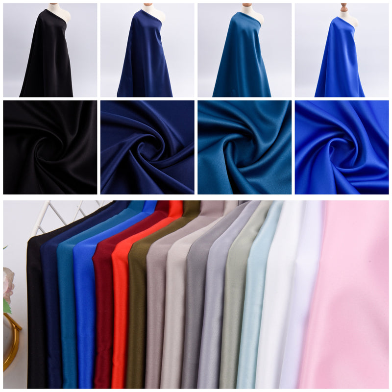 Premium Matte Silky Satin Fabric - S1015 - G.k Fashion Fabrics satin