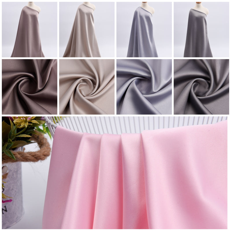 Premium Matte Silky Satin Fabric - S1015 - G.k Fashion Fabrics satin