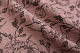 Cotton Double Gauze Vintage Floral Print