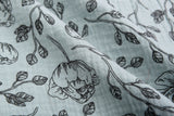 Cotton Double Gauze Vintage Floral Print