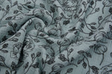 Cotton Double Gauze Vintage Floral Print