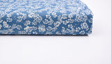 Miniature Roses Print -  Washed Cotton Denim Chambray Fabric-20997